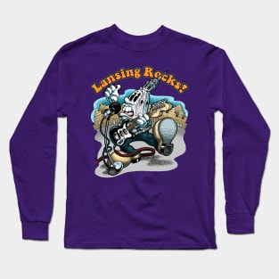 Lansing Rocks! Long Sleeve T-Shirt